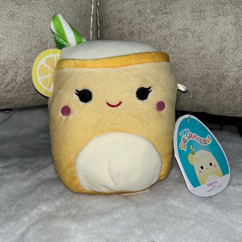 🍋 Squishmallows Medina the Lemonade 5” NWT